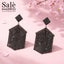 EARRING BLACK 00568
