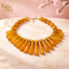 Necklace Sand Gold As Sample Ginger Yellow Resin 0174