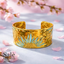 Bracelet gold flower