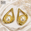 earring gold 00738