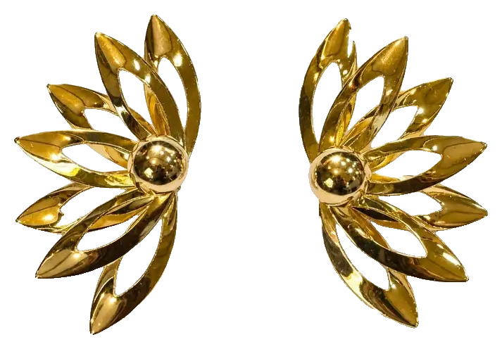 Leaf Fan earrings