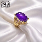 Elastic Line Ring Medium KC Gold 1