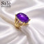 Elastic Line Ring Medium KC Gold 1