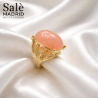 Elastic Line Ring Medium KC Gold 1