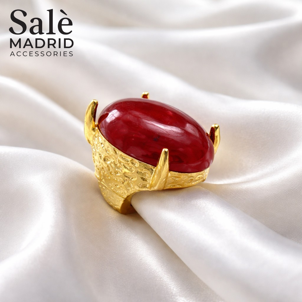 Elastic Line Ring Sand Gold