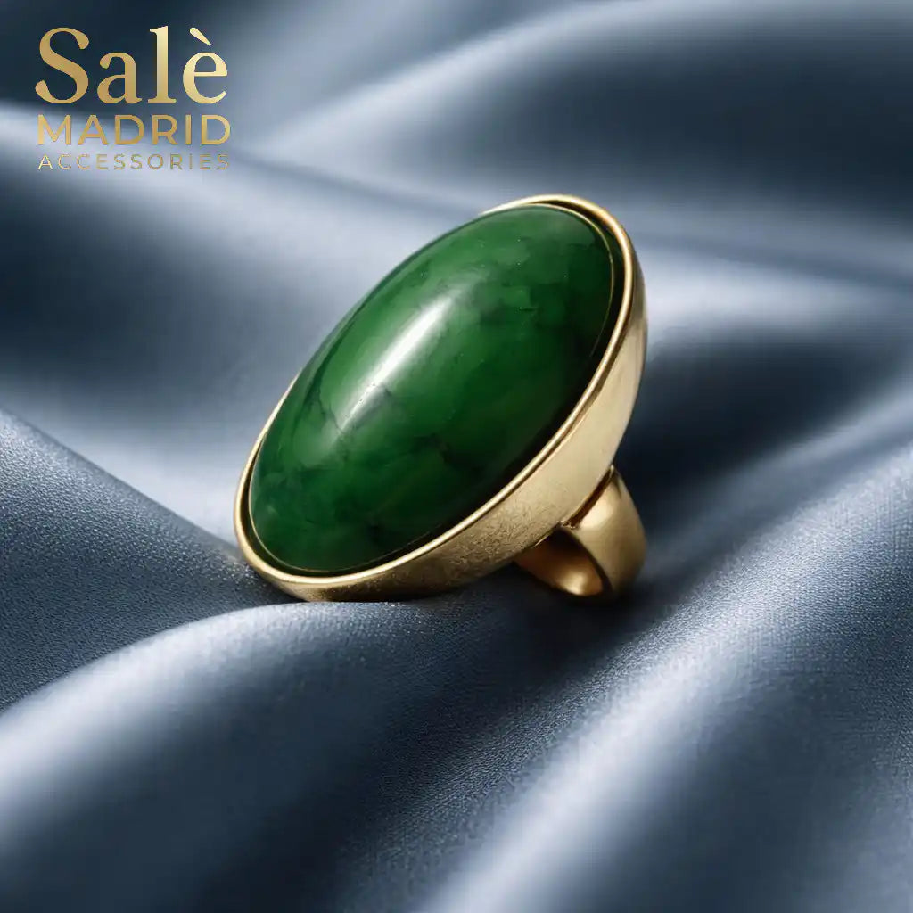 Elastic Line Ring Medium KC Gold