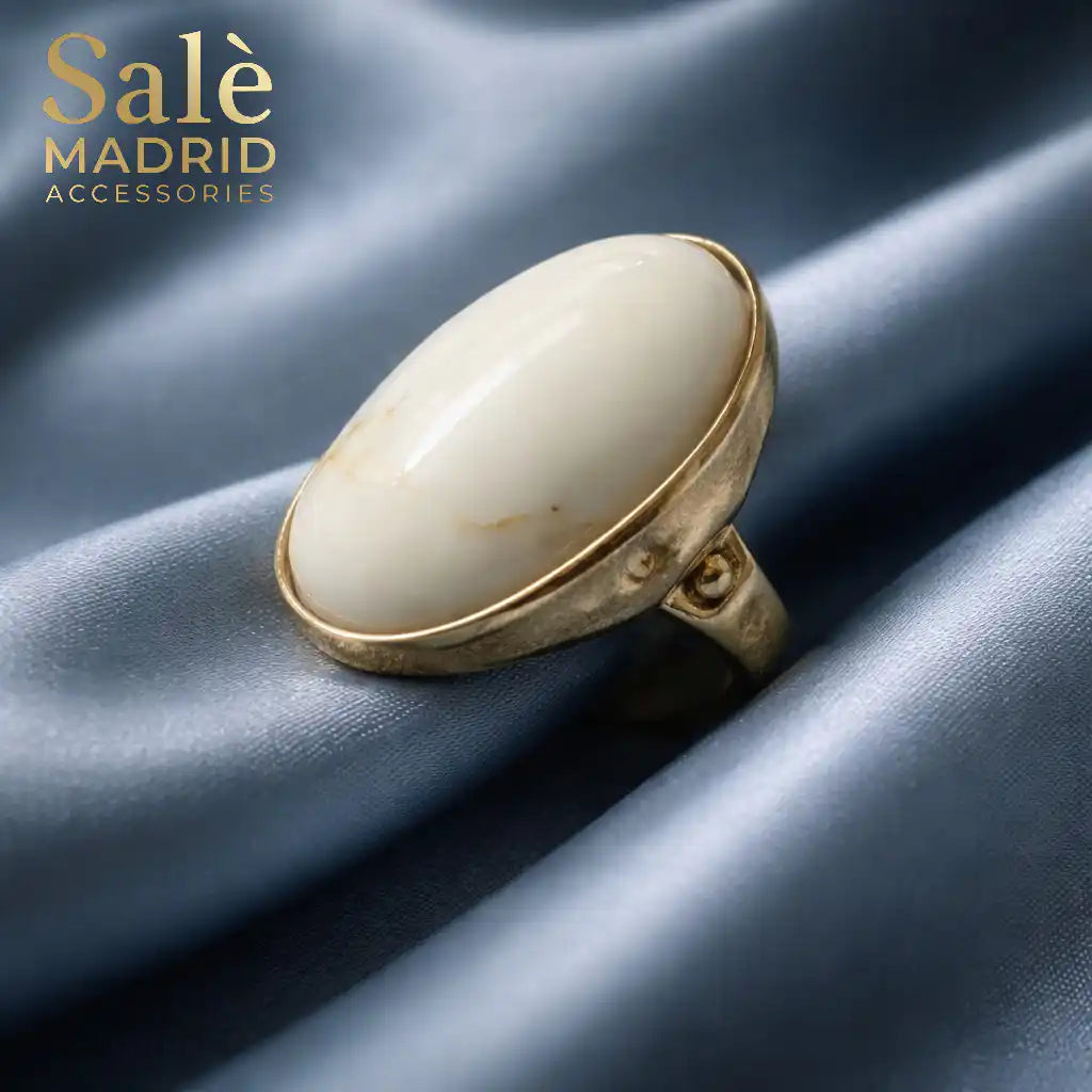 Elastic Line Ring Medium KC Gold