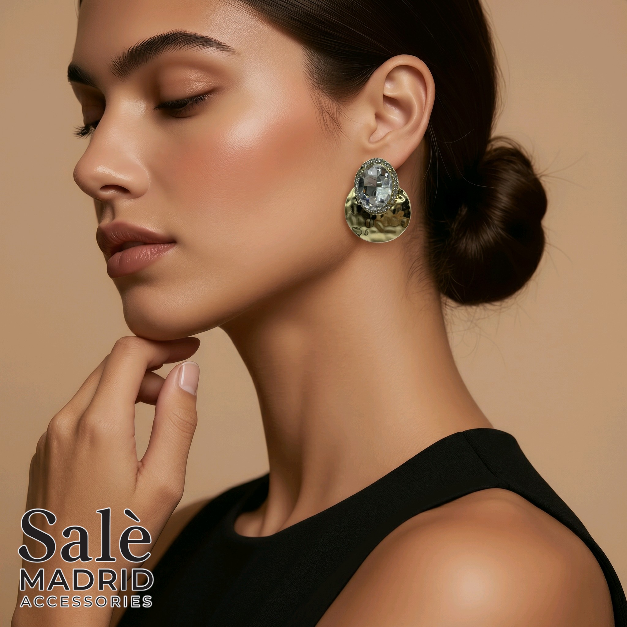 EARRING OVAL
