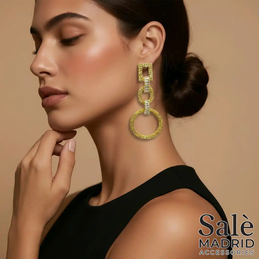 EARRING GOLD 00567 Secondary image
