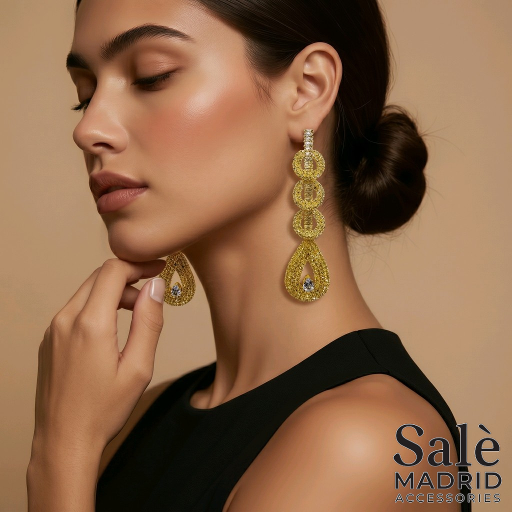 EARRING GOLD 00536 Secondary image