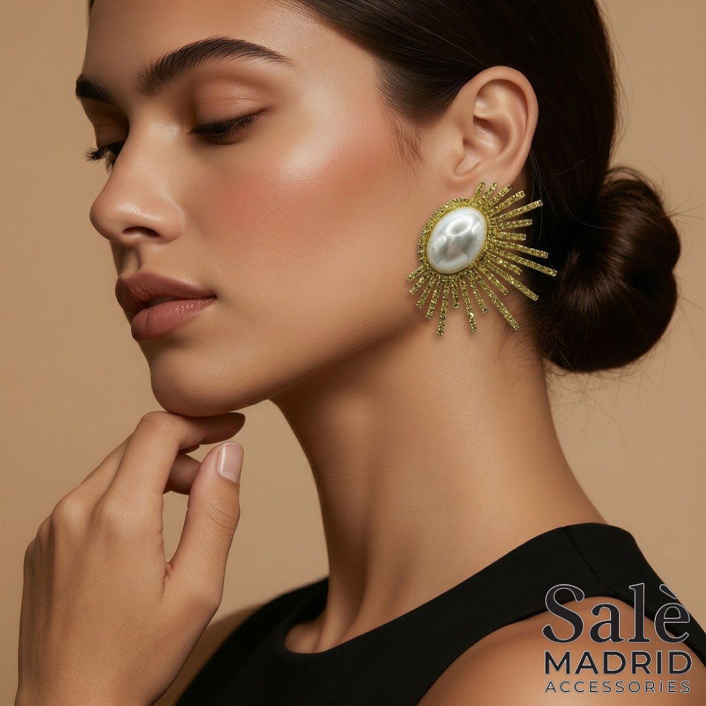EARRING GOLD 00532 Secondary image