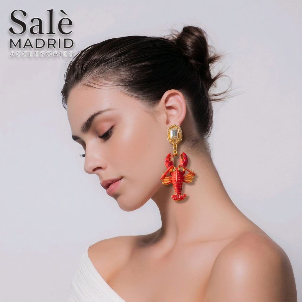 EARRING SCORPION 00835 Secondary image