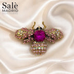 Brooch Fuchsia Queen Bee