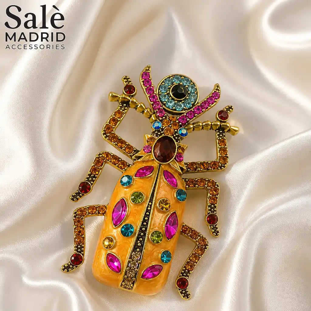 BROOCH EGYPTIAN SCARAB BEETLE