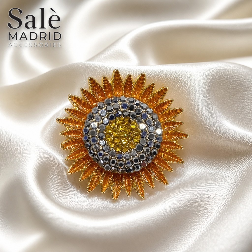 Brooch Sunflower Main image