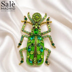 BROOCH EGYPTIAN SCARAB BEETLE