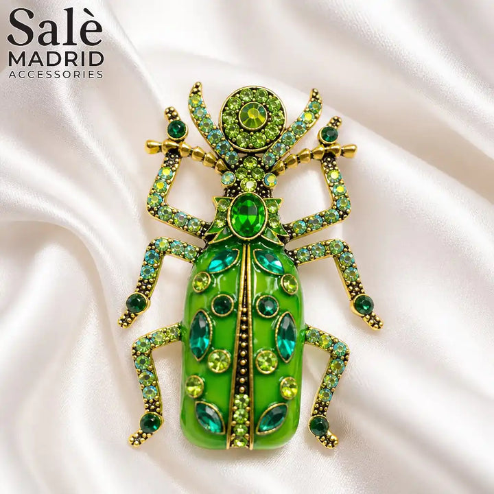 BROOCH EGYPTIAN SCARAB BEETLE