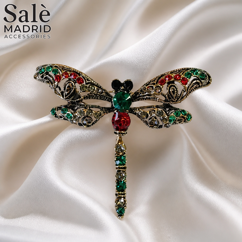 Brooch Retro Style Dragonfly Main image