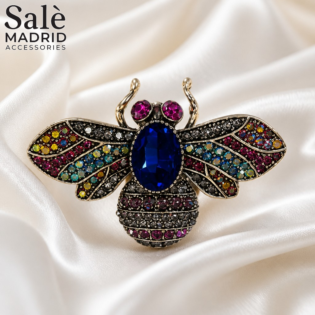 Brooch Fuchsia Queen Bee Secondary image