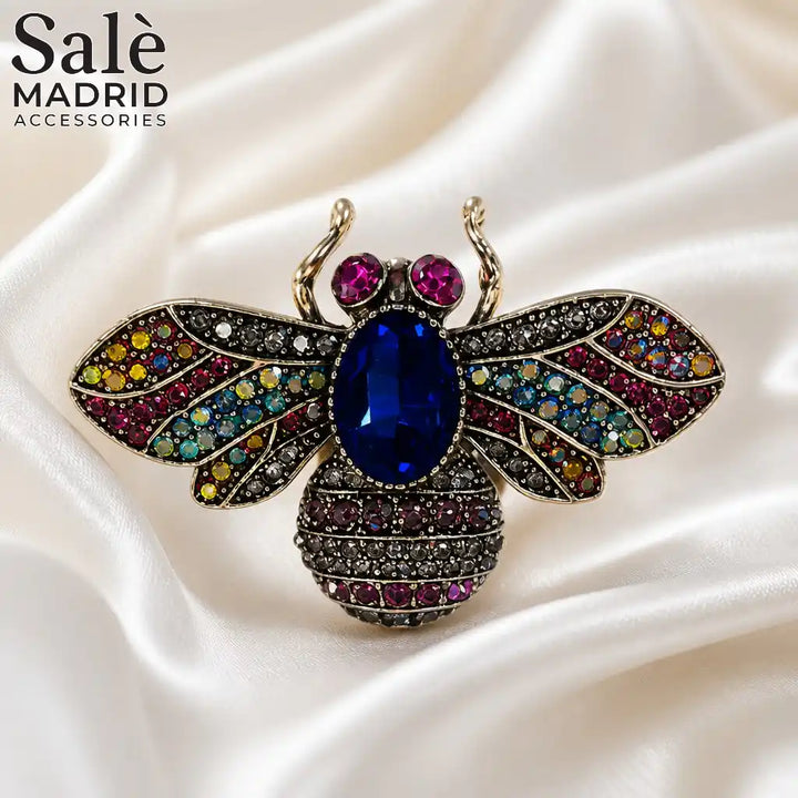 Brooch Fuchsia Queen Bee