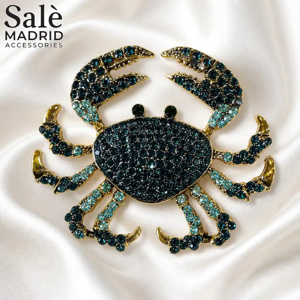 Brooch Red&Gold Scorpion