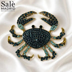 Brooch Red&Gold Scorpion