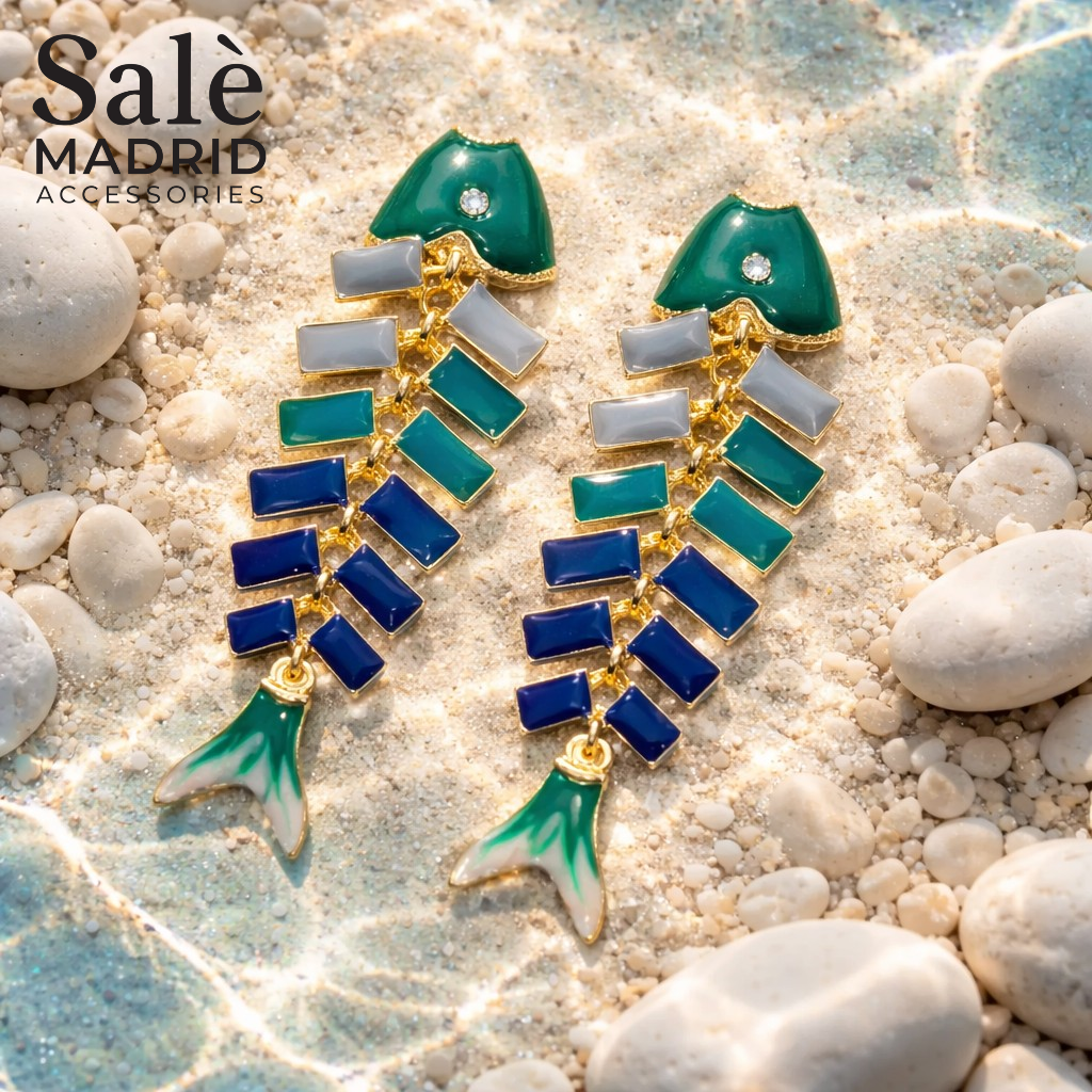 EARRING FISH SHAPED Main image