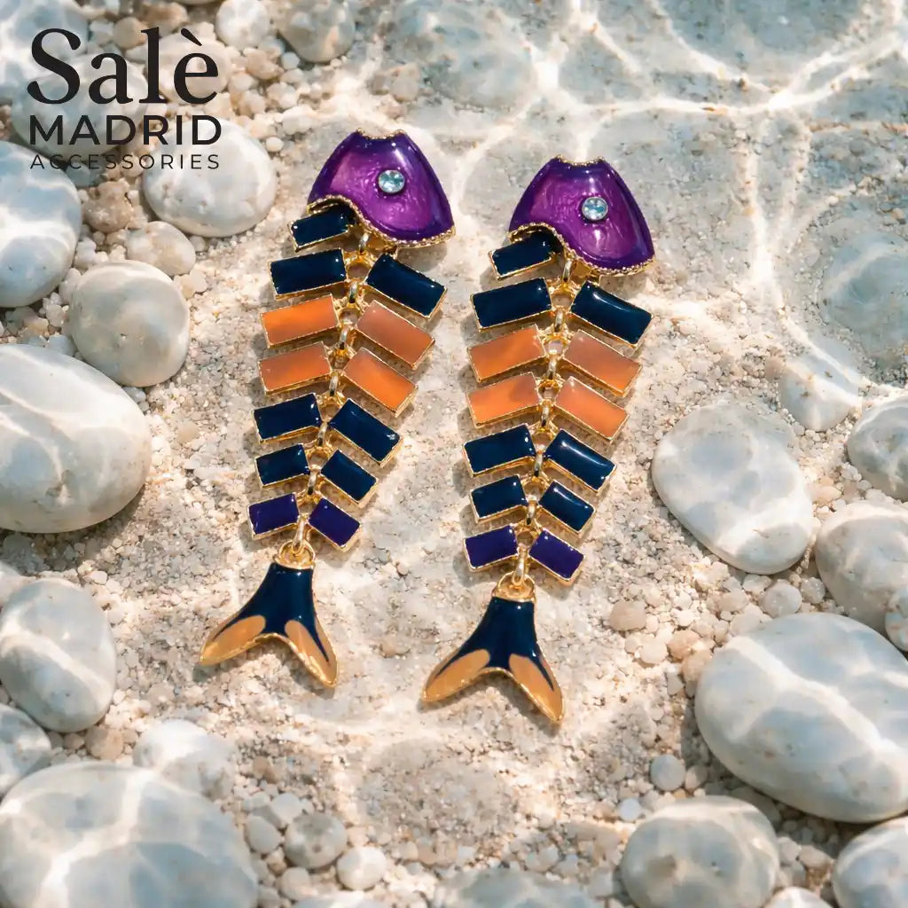 EARRING FISH SHAPED