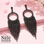 EARRING BLACK 00535