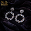 EARRING SILVER 00543