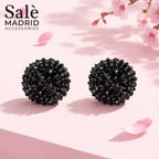 EARRING BLACK 00551