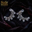 حلق فضي 00553