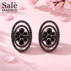 EARRING BLACK 00556