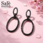 EARRING BLACK 00559