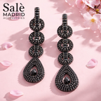 EARRING BLACK 00573