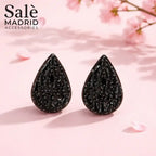 EARRING BLACK 00575