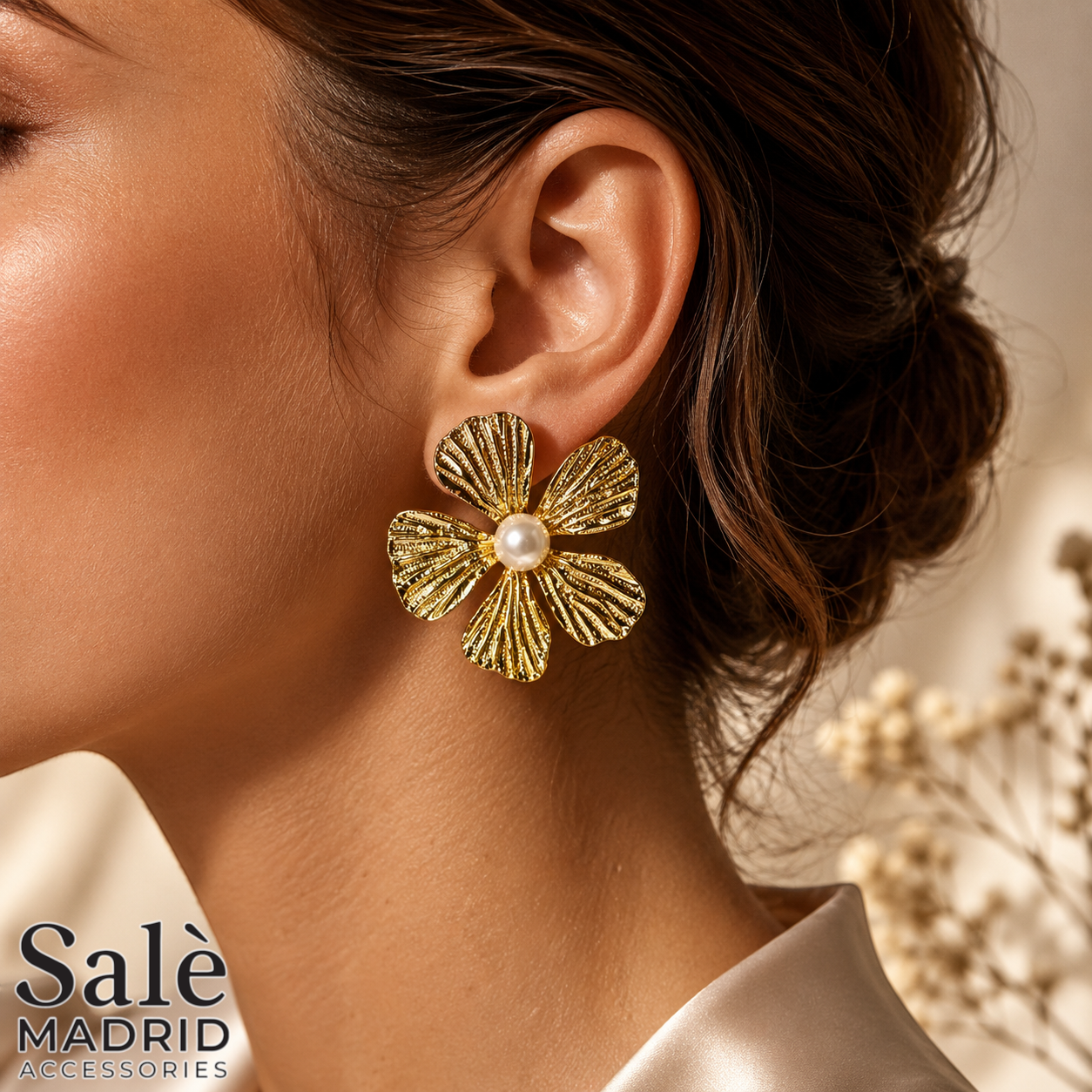 Earring Gold 493 صورة ثانوية