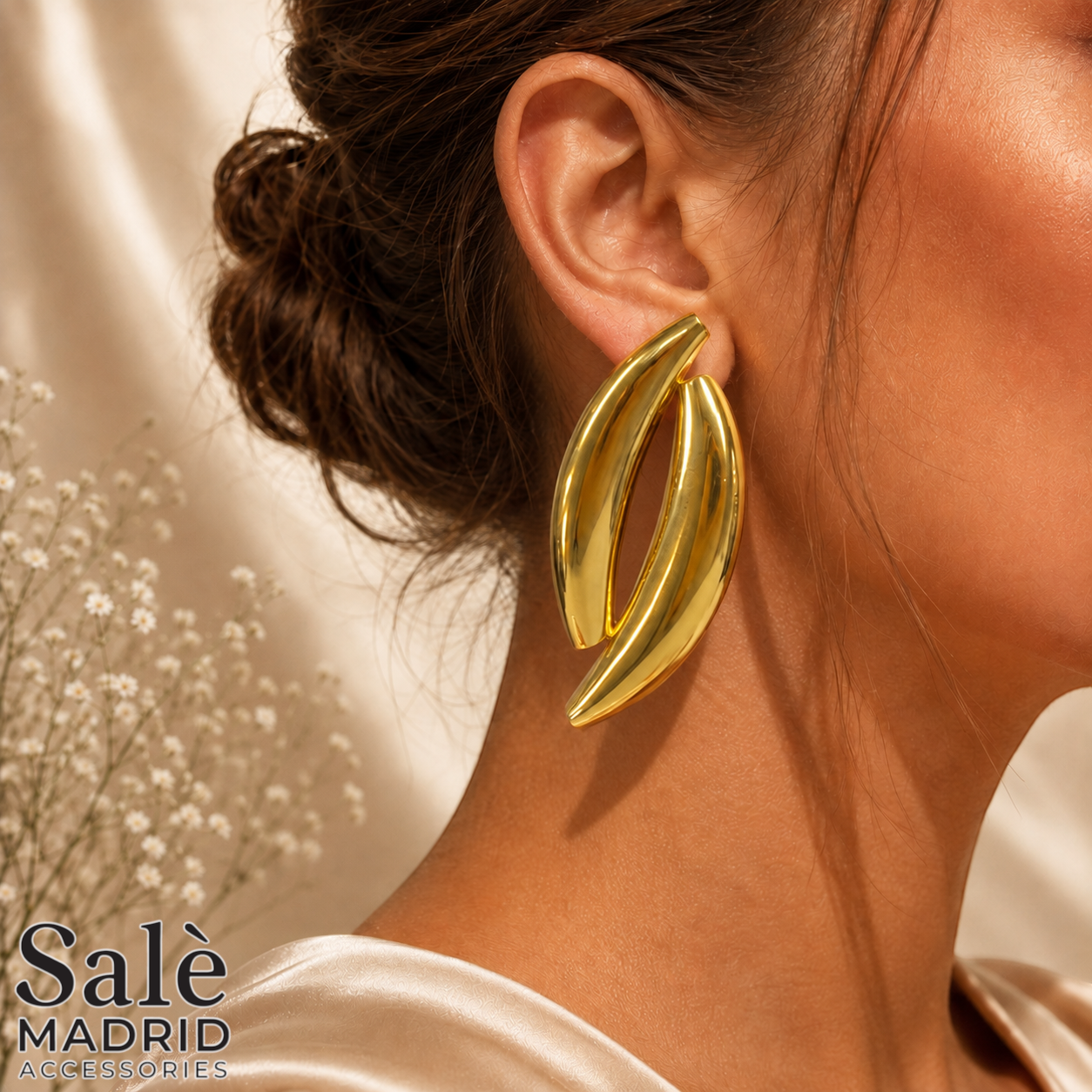 Earring Gold 473 صورة ثانوية