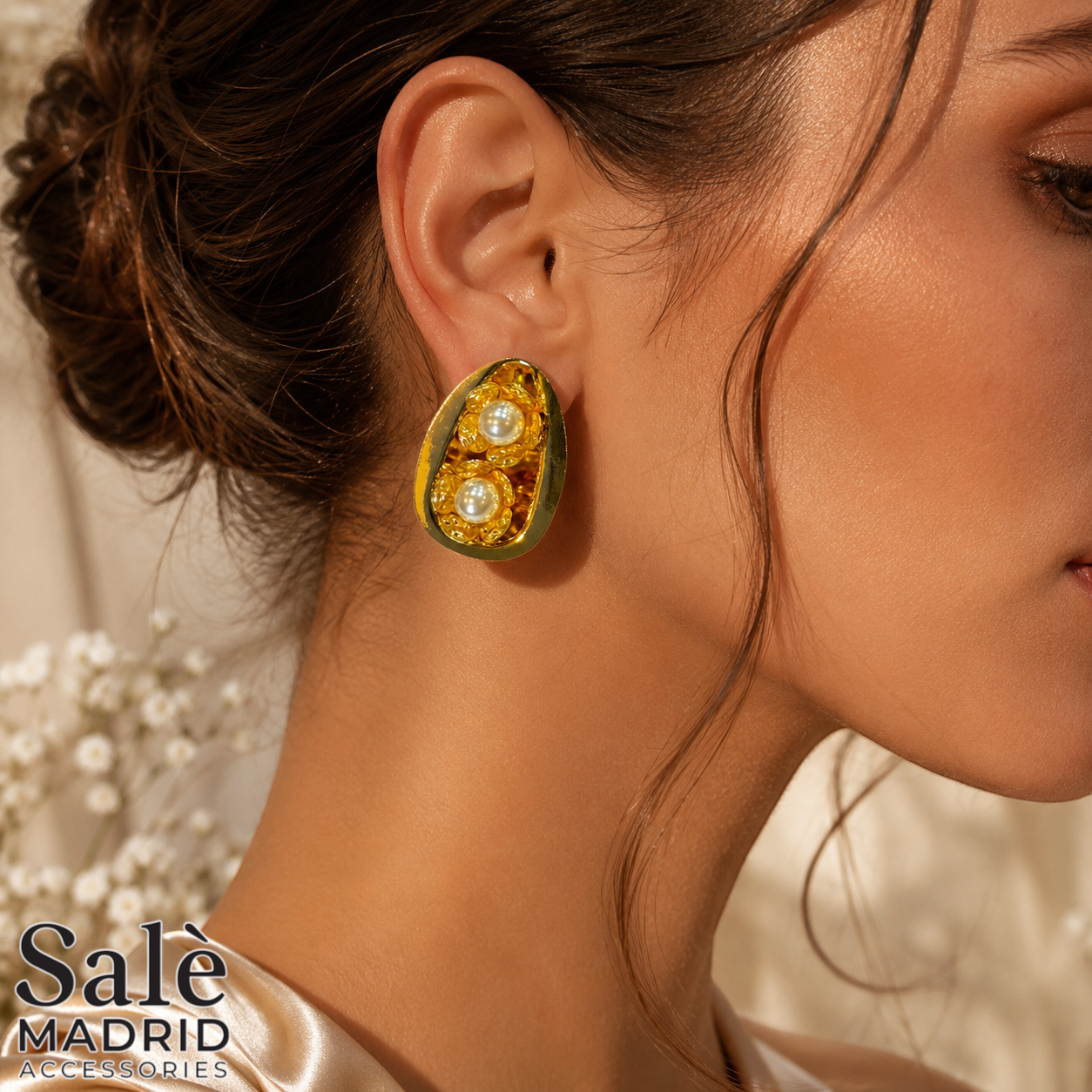 Earring Gold 00736 صورة ثانوية