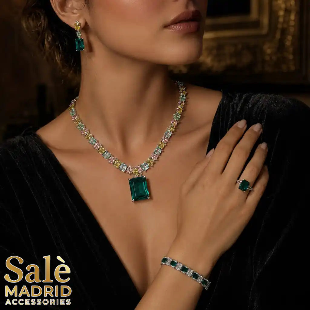 تخفيضات سهرة مدريد - طقم إكسسوارات 51BQC