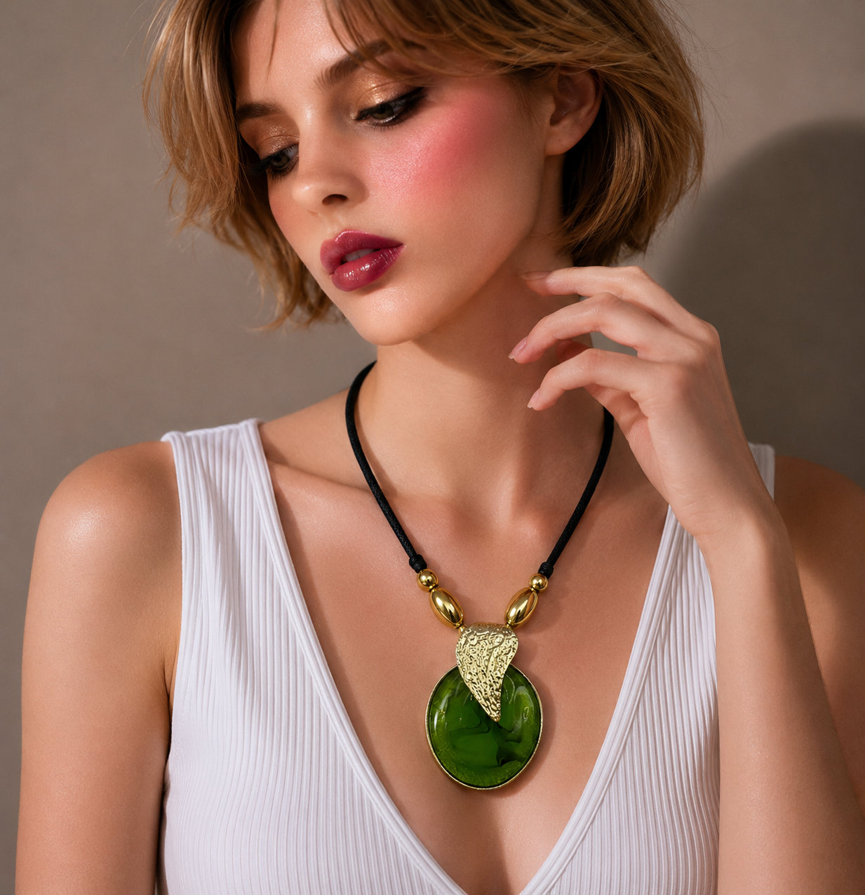 Necklace Medium KC Gold