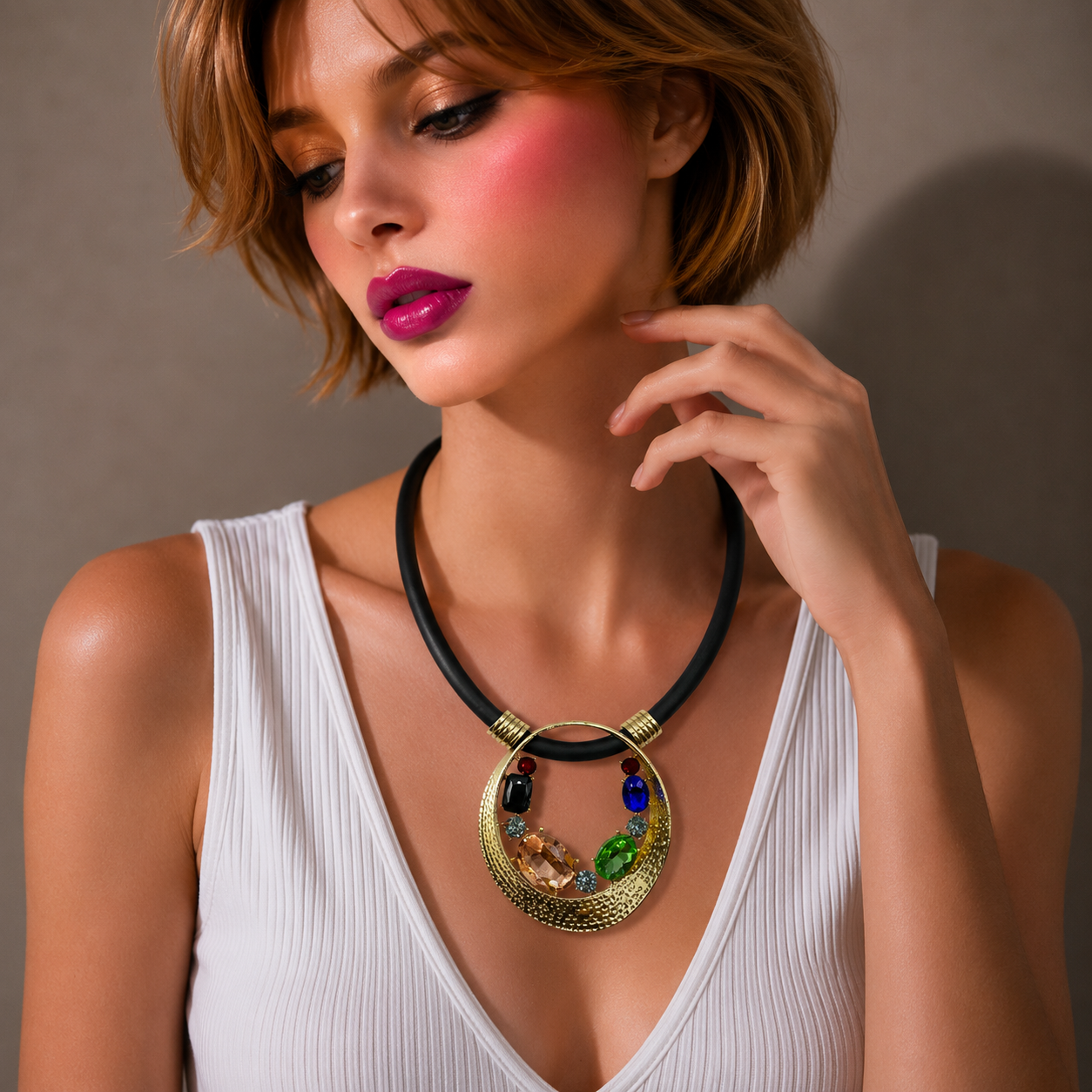 Necklace Medium KC Gold