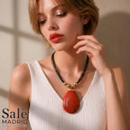 Necklace Medium KC Gold, Short Style: 45CM, Black Line