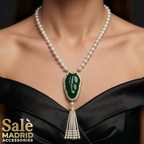 NECKLACE WHITE 00584