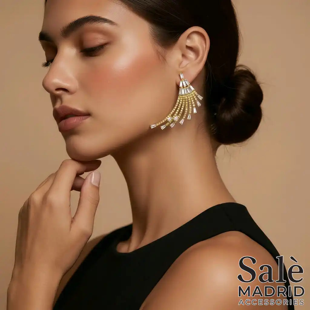 EARRING GOLD 00539 Secondary image