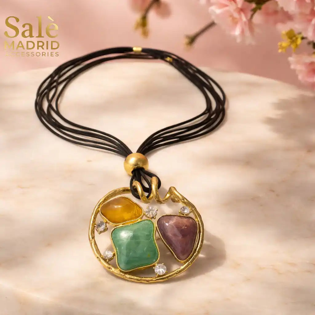 Necklace Sand Gold/As Sample Resin Color 00111