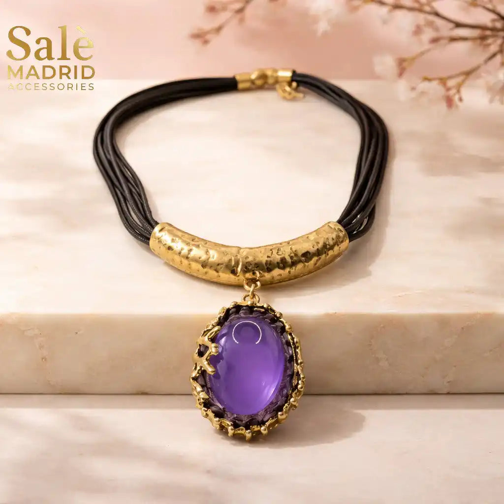 Necklace Transparent Resin