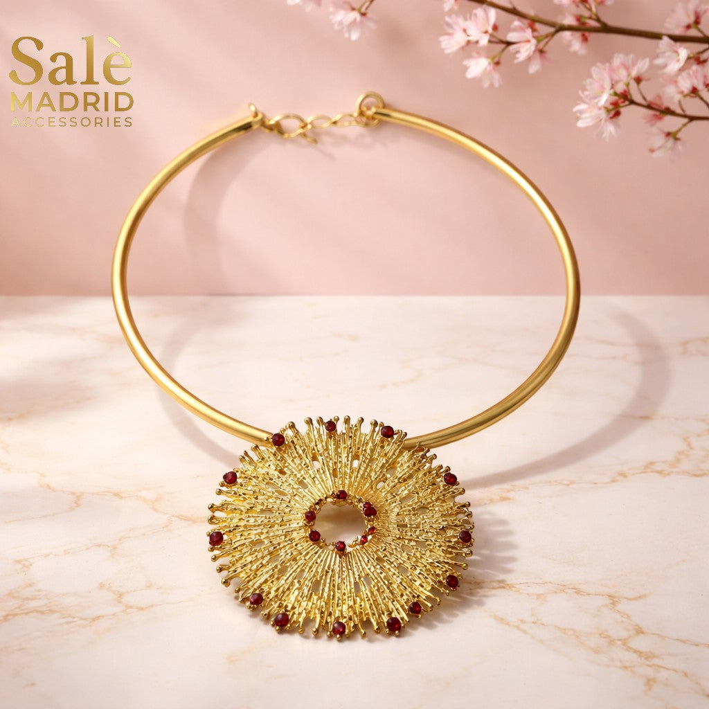 Necklace Sand Gold 1. JS-01 Diamond