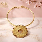 Necklace Sand Gold 1. JS-01 Diamond