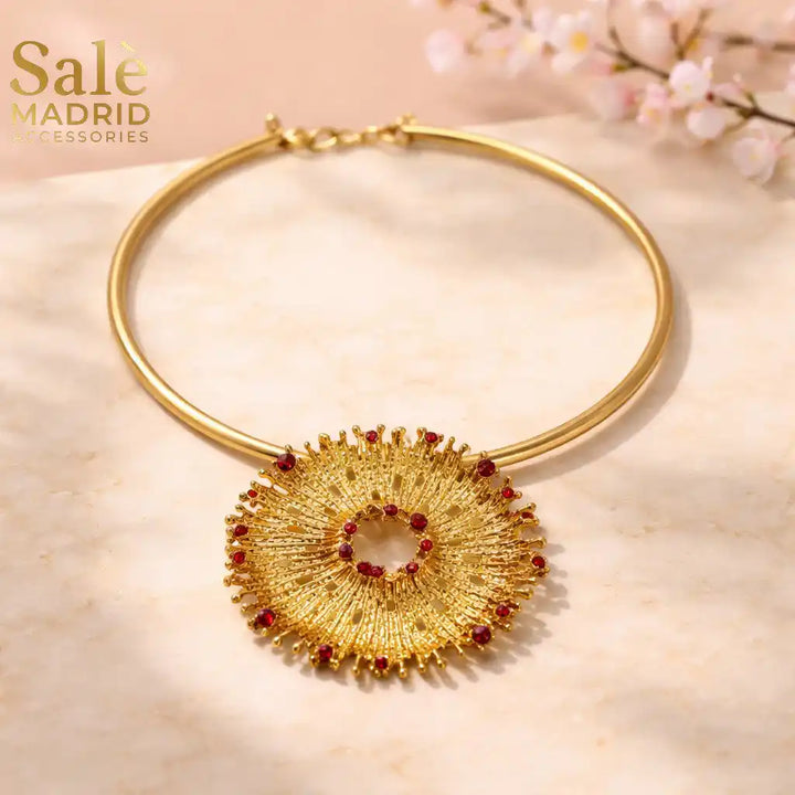 Necklace Sand Gold 1. JS-01 Diamond
